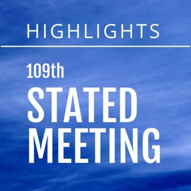 109th meeting Oct 2021_highlights FB